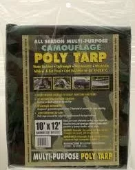 Erickson MFG Poly Camo 10X12 Tarp