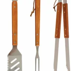 MR BAR-B-Q 3 Piece Stainless Steel Tool Set