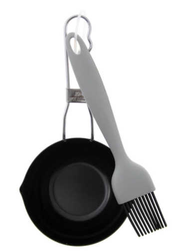 MR BAR-B-Q Kickstand Sauce Pot & Baster