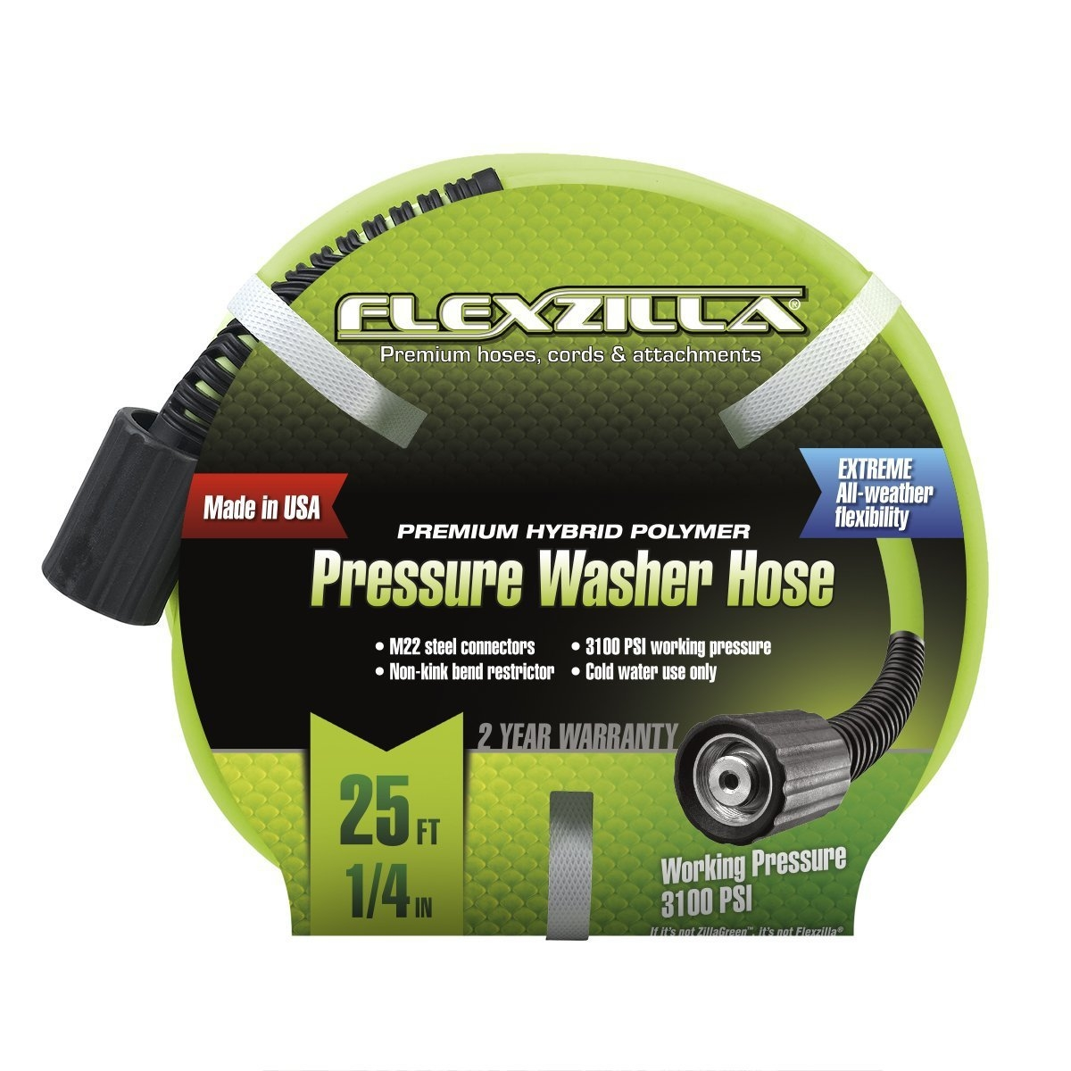 Flexzilla 25' Pressure Washer Hose