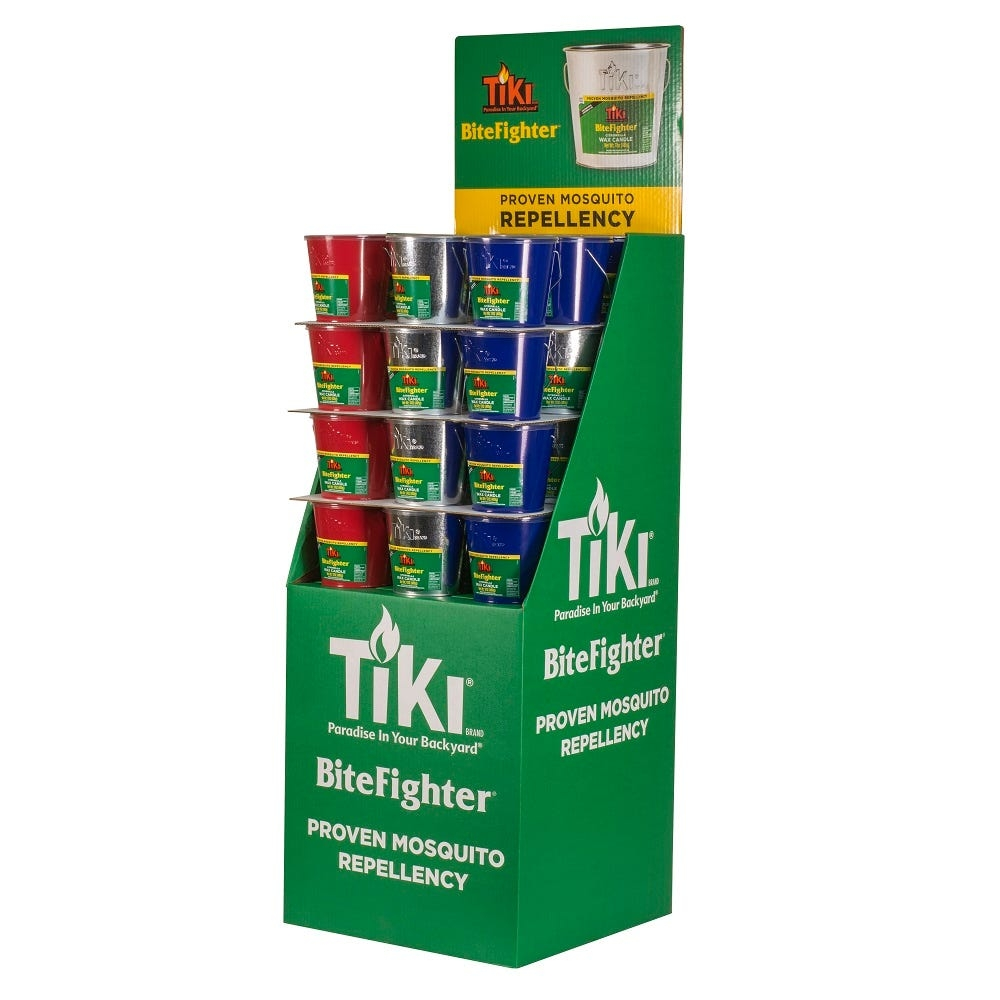 Tiki Bitefighter Citronella Wax Bucket 17 oz., Assorted - Image 5