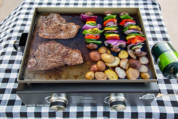 Pit Boss 2 Burner Tabletop Griddle, 10557 - Image 7