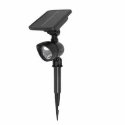 Fusion Products Fusion Products Solar Floodlight - 12 V - Black 26004