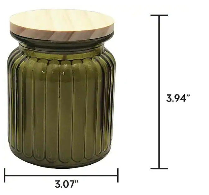Patio Essential Citronella Glass Candle - Image 3