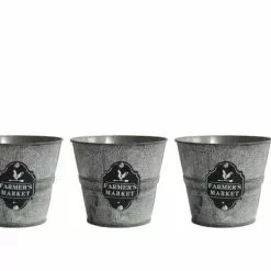 Patio Essential Citronella Candle in a Galvanized Bucket