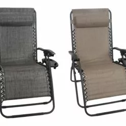 Backyard Expression 29" Anti-Gravity Chair with Cup Holder