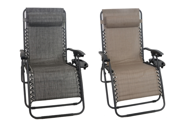 Backyard Expression 29" Anti-Gravity Chair with Cup Holder