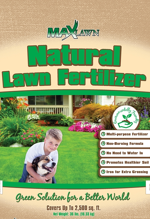 MaxLawn Natural Fertilizer 36lb