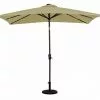 Sunray 9' x 7' Solar Lighted Patio Umbrella
