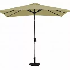 Sunray 9' x 7' Solar Lighted Patio Umbrella