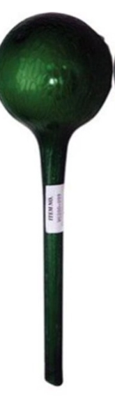 Misco Home Garden 12in Plastic Watering Globe, Assorted Colors - Image 2