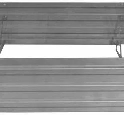 Red Mountain Valley Galvanized Raised Garden Bed - 8 ft x 3 ft