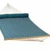 Algoma 13' Quilted Fabric Reversible Hammock with Pillow