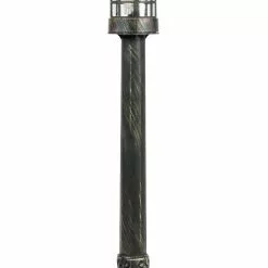 Sunray Solar Lighted Bronze Birdbath