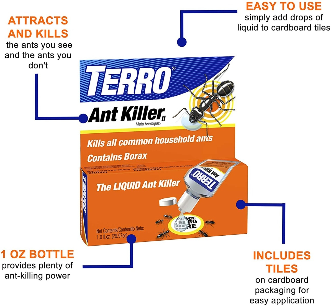 Terro Liquid Ant Killer II, 1 oz, Pack of 1 - Image 3