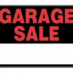 Hillman Garage Sale Sign (15" X 19")