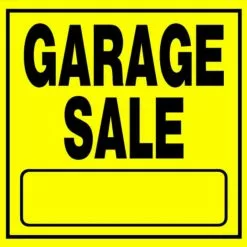Hillman Garage Sale Sign (11" X 11")