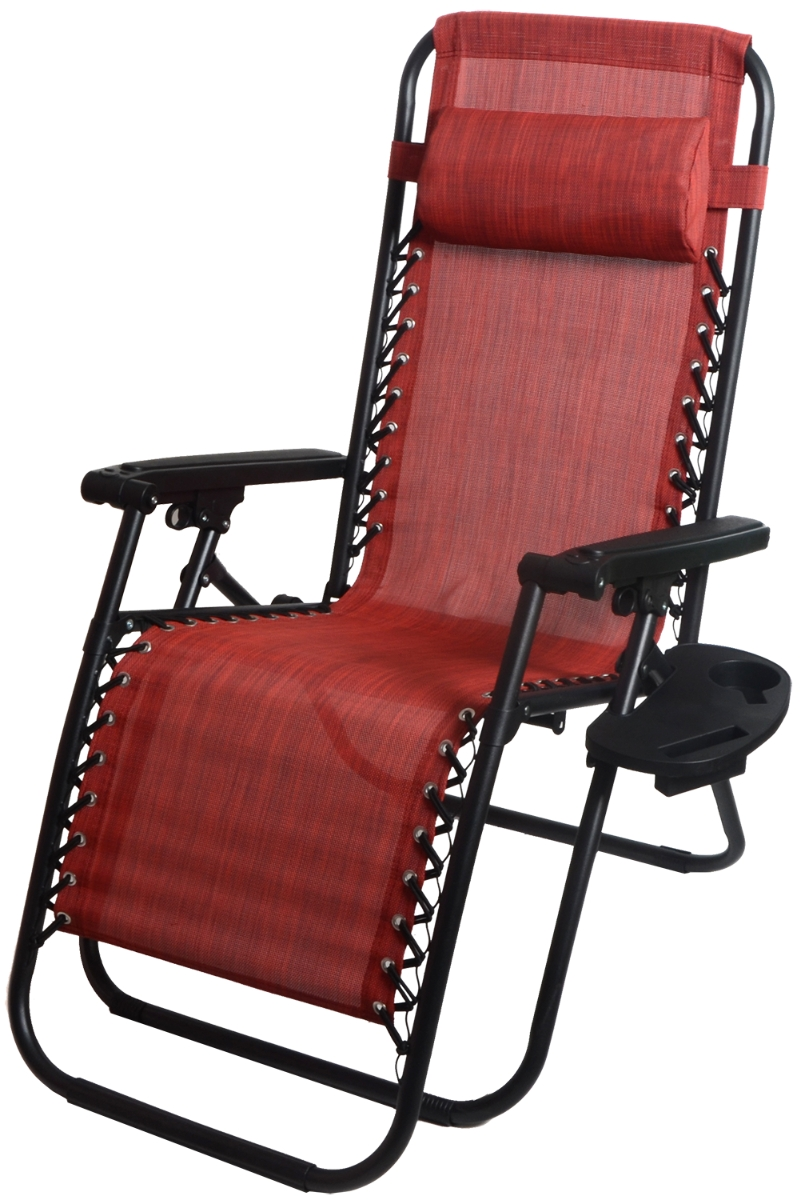 Backyard Expressions 25" Anti-Gravity Chair with Cup Holder