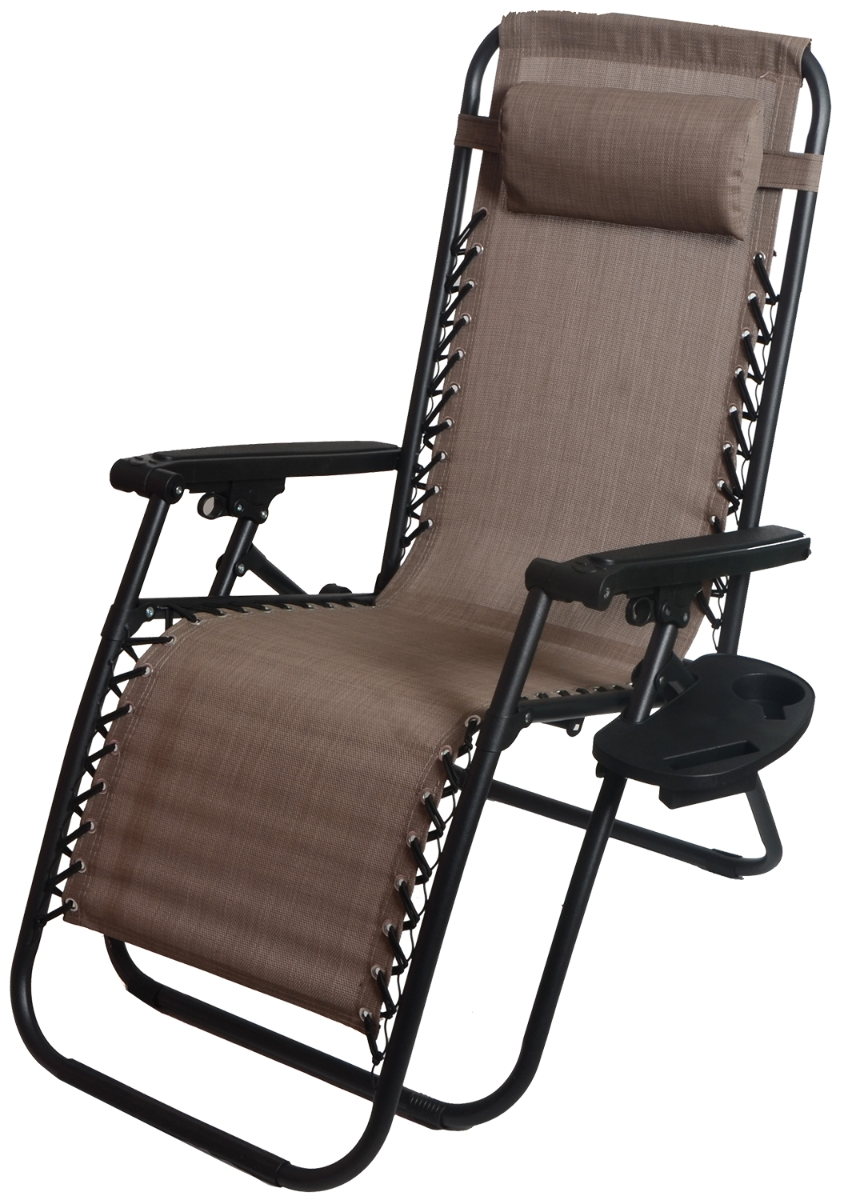 Backyard Expressions 25" Anti-Gravity Chair with Cup Holder - Image 3
