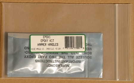 Epoxy Kit-Fiberglass Hammer Handle