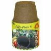 Jiffy 5" Round Peat Pots - 6 Count