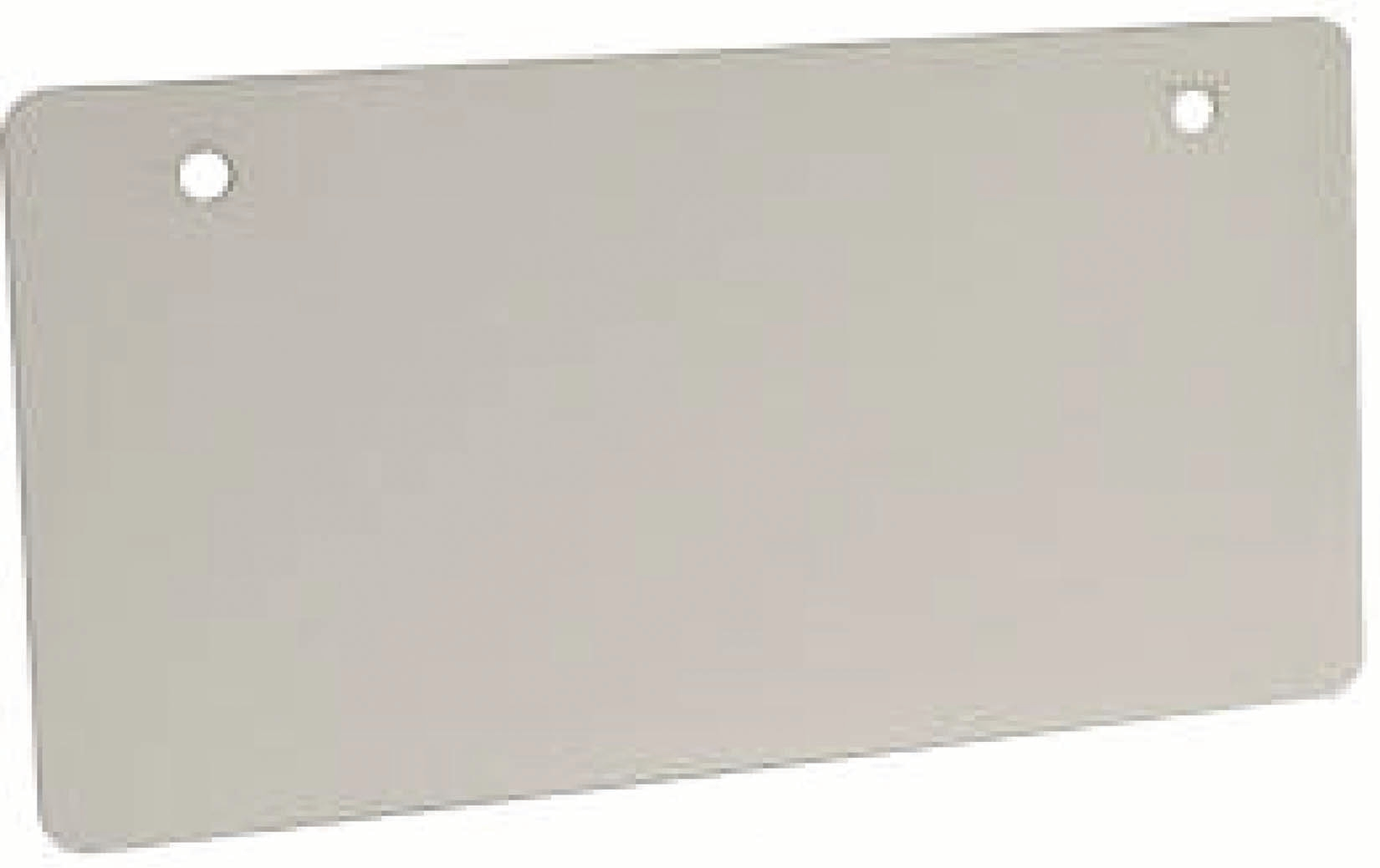 Staples Precision Metalcraft ATV Metal License Plate