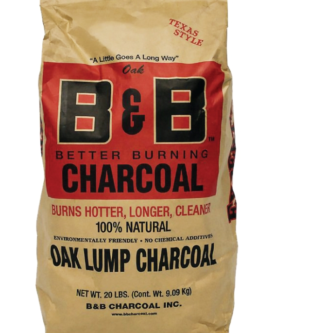 B and B Charcoal Lump Charcoal 20lb - Image 2