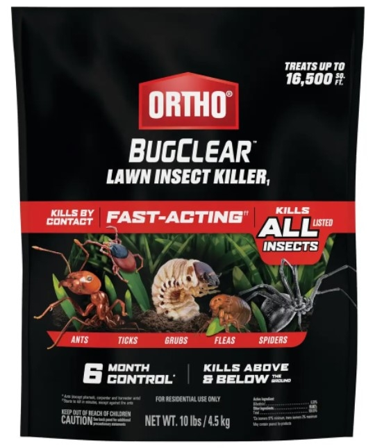 Ortho Home DefenseĀ® Insect Killer for Lawns Granules - 10 Lbs.