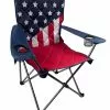 Black Sierra Old Glory XL Padded Patriotic Chair