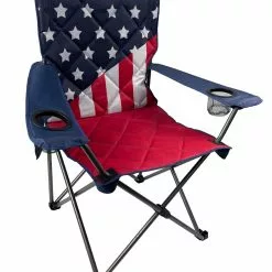 Black Sierra Old Glory XL Padded Patriotic Chair