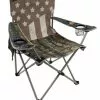 Black Sierra Freedom XL Camo Patriotic Chair - Camo