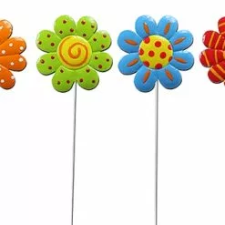Alpine Polka Dot Daisy Pot Stickers - Assorted