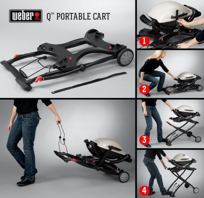 Weber Portable Grill Cart - Image 3