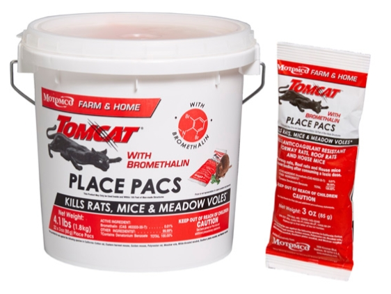 Tomcat with Bromethalin Place Pacs 22ct