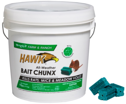 Hawk Bait Chunx 9# Pail