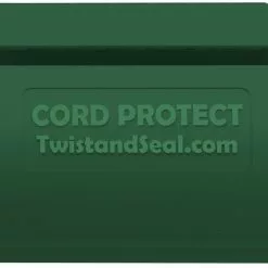 Twist and Seal Cord Protect - Outdoor Extension Cord Protection Green