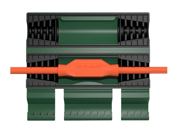 Twist and Seal Cord Protect - Outdoor Extension Cord Protection Green - Image 2